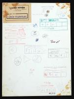 cca 1960 Darkó István: Örök ellenfelek, matricával jelzett, kiállítási emlékpecsétekkel ellátott vin...