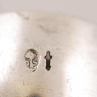 Ezüst cukorfogó,  Ag., 8gr.,jelzett, 7cm / Silver sugar tongs, Ag. 8gr., marked, 7cm