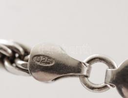 Ezüst wales nyaklánc, vastag,,  Ag., 37,5gr.,jelzett, 51cm /Welsh Silver necklace, Ag, 37,5gr., mark...