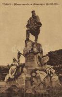 Torino, Turin; Monumento a Giuseppe Garibaldi (small tear)