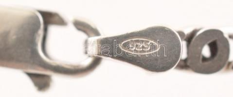 Ezüst "SoS" nyaklánc, Ag., 10gr.,jelzett, 51cm/Silver "SOS" necklace, Ag. 10gr.,...