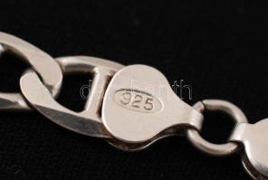 Ezüst vastag karlánc, Ag., 16gr.,jelzett, 24cm/ Silver bracelet, Ag. 16gr., marked, 24cm