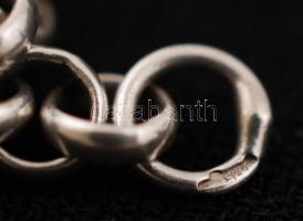 Ezüst ankerkarikás karlánc, Ag., 3,5gr.,jelzett, 17cm/Silver bracelet, Ag. 3,5gr., marked, 17cm