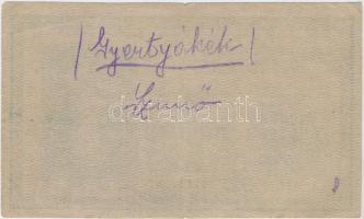 1918. 25K "3117" 3mm, hullámos hátlappal T:III