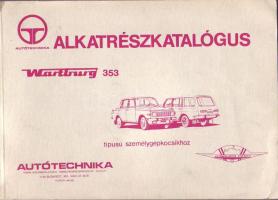 Wartburg 353 alkatrészkatalógus