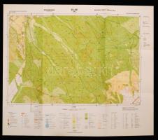 1982 Pannonhalma és környéke, 1:10 000 topográfiai térképsorozat, 31db, Szép állapotban. 59x70cm