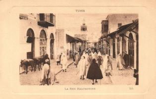 Tunis, Rue Halfaouine / street, folklore