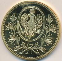 Német Államok / Poroszország 1803B Dukát aranyozott Cu replika "COPY" jelzéssel, tanúsítvá...