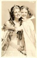 1948 Portland, Rose Festival; Queen Barbara I and Sharon III of Rosaria, photo