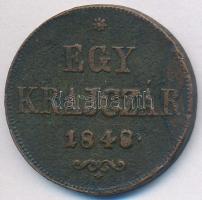 1848. 1kr Cu T:2- ph.