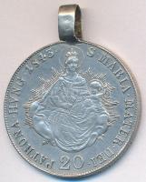 1843B 20Kr Ag "V. Ferdinánd" füllel T:2 juszt.
Huszár: 2081, Unger III.:1419