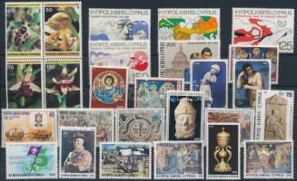 1981-1982 6 stamps, 6 sets, 1 block of 4, 1981-1982 6 klf bélyeg, 6 klf sor, 1 db négyestömb