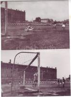 7 db football fotó az 50-es évekből