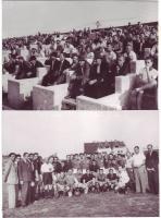 7 db football fotó az 50-es évekből