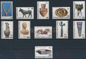 Forgalmi bélyegek felülnyomással, Definitive set with overprint