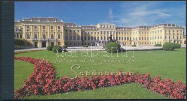 UNESCO Világörökség, Schönbrunn kastély bélyegfüzet, UNESCO World Heritage, Schoenbrunn castle set