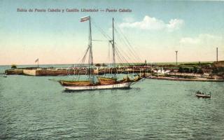 Puerto Cabello, Bahia, Castillo Libertador / port, ships