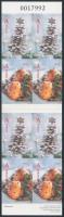 Karácsony öntapadós bélyegfüzet, Christmas self-adhesive stamp booklet
