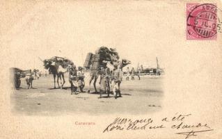 Indian folklore, camel caravan (EK)