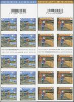 Summer Stamps 2 self-adhesive stamp-booklet, Nyári bélyegek 2 klf öntapadós bélyegfüzet