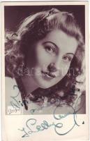 Kelly Anna színész aláírt fotólapja