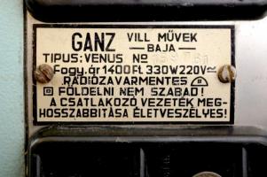 Ganz Venus rakétaporszívó (No. 159761), csatlakozóval, nem működik