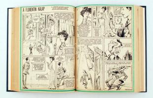 cca 1960-1980 Vegyes magyar képregény-gyűjtemény: A csillaghajó üzenete, Koldus és királyfi, Hajdúk ...