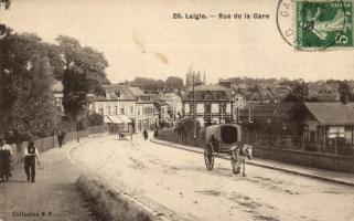 L&#039;Aigle, Rue de la Gare / street (EK)