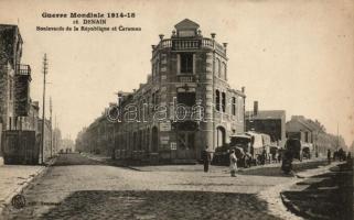 Denain, Boulevards de la Republique, Caraman / automobiles (EK)