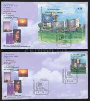 1999 Béke bélyeg Mi 298 + blokk 11 2 FDC