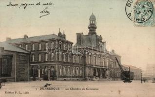 Dunkirk, Dunkerque; Chambre de Commerce / chamber of commerce (cut)