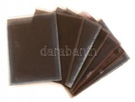 cca 1930-1941 Régi svéd ill. magyar filmképek üvegnegatívjai: I dag börjar livet (Ma kezdődik az éle...