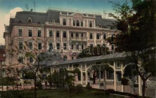 Teplice, Teplitz-Schönau; Kurhaus Kaiserbad und Colonnade / spa