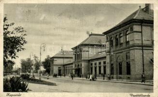 Kaposvár, vasútállomás (fa)