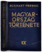 Eckhart Ferenc: Magyarország története. Bp., 1933, Káldor Könyvkiadóvállalat. 324 p. Kiadói aranyozott egészvászon-kötésben.