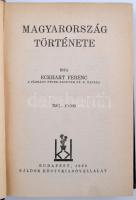 Eckhart Ferenc: Magyarország története. Bp., 1933, Káldor Könyvkiadóvállalat. 324 p. Kiadói aranyozo...