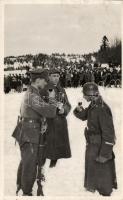 1939 Uzsok, Magyar-Lengyel Baráti találkozás a visszafoglalt ezeréves határon / Hungarian-Polish meeting at the border