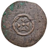 1141-1162. Denár Ag "II. Géza" (0,21g) T:2 patina 
Hungary 1141-1162. Denar Ag "Géza...