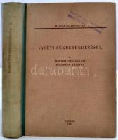 Heller György- Rosta László - Vasúti fékberendezések I. - Mozdonyszolgálati dolgozók részére. Bp., 1966, Közlekedési Dokumentációs Vállalat. 446 p. Kiadói félvászonkötésben.