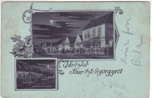 Búr Szt. György litho anyakönyvvezetővel