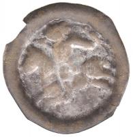 1180-1240. Bracteata Ag "III. Béla - IV. Béla" (0,24g) T:2-,3 ph. 
Hungary 1180-1240. Bra...