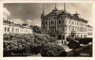 1928 Besztercebánya, Banska Bystrica; Posta / post office, photo (b)