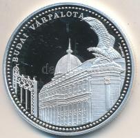 Bognár György (1944-) "Budai Várpalota" Budapest nevezetességei sorozat, Ag emlékérem dísz...
