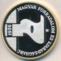 2006. 5000Ft Ag "1956-os forradalom 50. évfordulója" tanúsítvánnyal dísztokban T:PP