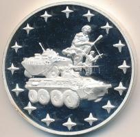 DN "Officium Hódmezővásárhely" ezüstözött fém emlékérem dísztokban (42mm) T:PP enyhe felül...