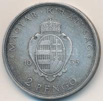 1935. 2P Ag "Pázmány" T:2
Adamo P7.1