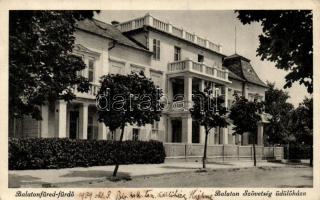 Balatonfüred-fürdő, Balaton Szövetség üdülőháza (Rb)