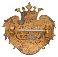 DN "Attila Szövetség" zománcozott fém jelvény "MORZSÁNYI BUDAPEST" gyártói jelzé...