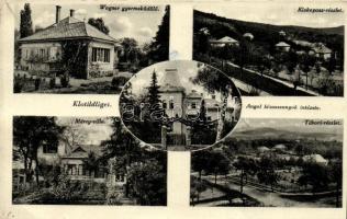 Piliscsaba, Klotildliget, Wagner gyermeküdülő, Mérey villa, Tábor, Kiskopasz (EK)