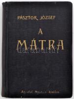 Pásztor József (szerk.): Mátra. Útikalauz. Történeti és természeti nevezetességek ismertetése. Bp., 1929, Apostol Nyomda. Kissé kopottas kiadói egészvászon kötésben.